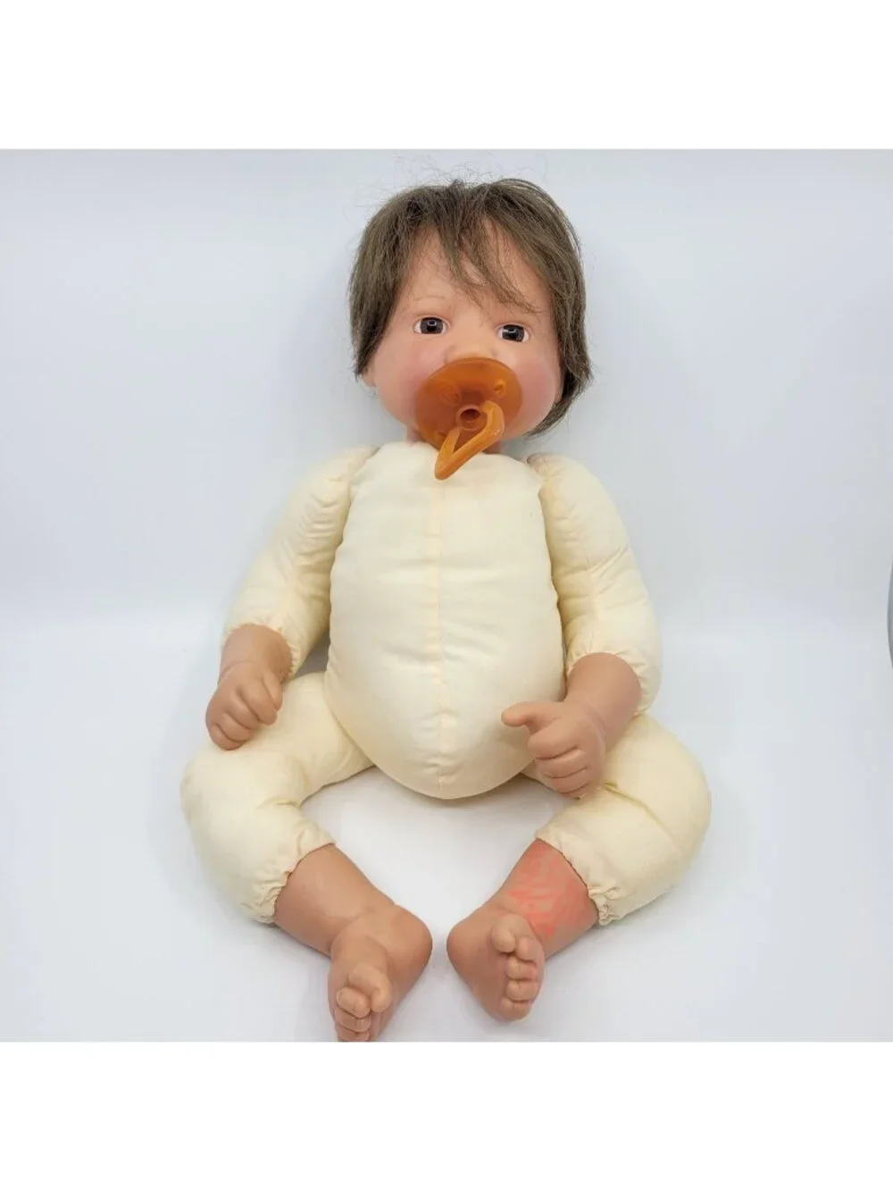 Lee Middleton 1998 Honey Love Reborn Baby Doll Pacifier Thumb Suck Weighted READ